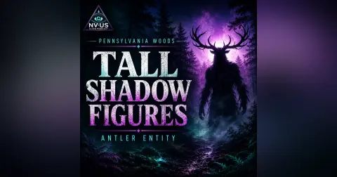 Tall Shadow Figures, Antler Entities and Paranormal Encounters in the Woods with Podcast of the Paranormal