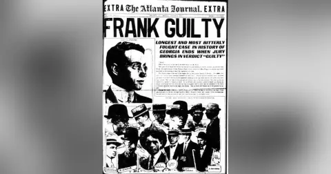 THE MURDER OF MARY PHAGAN AND THE WRONGFUL HANGING OF PETER FRANK (GEORGIA, 1913)