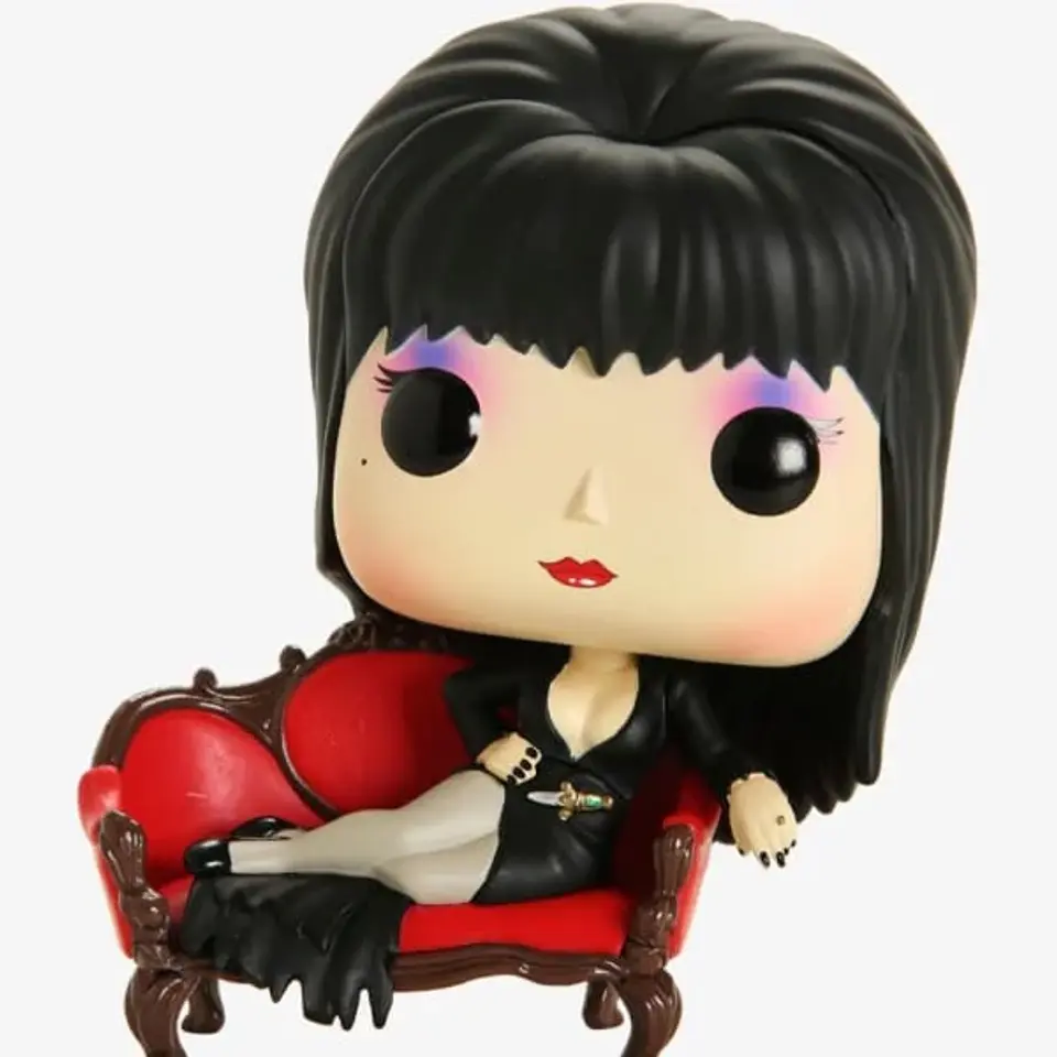Elvira on couch Funko Pop