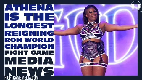 Athena makes history as she becomes the longest reigning ROH World Champion