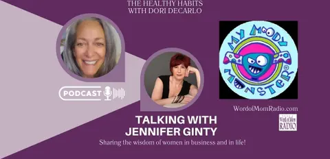 Jennifer Ginty and My Moody Monster on Healthy Habits with Dori DeCarlo