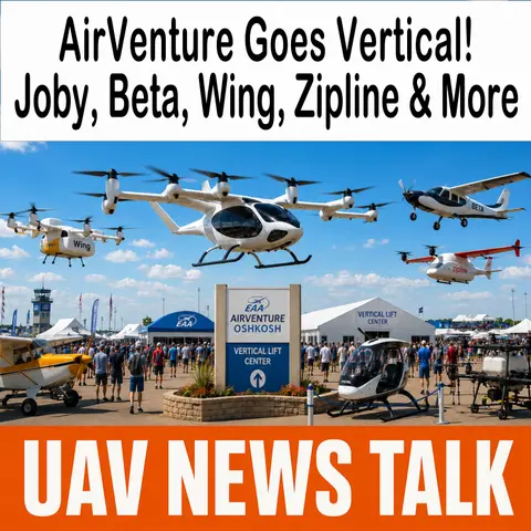 AirVenture 2026 Vertical Lift Center: Joby, Beta, Wing, Zipline and More