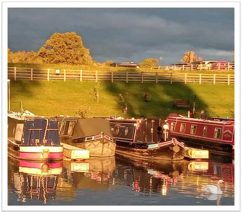 'A Gypsy Love of Colour' (Painted Boats)