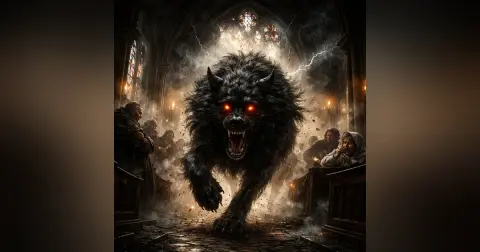 Terrifying & True | Black Shuck: The Hell Hound Behind a 1577 Storm