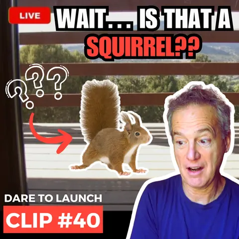 Behind The Scenes Of The Launch Masterclass: The Squirrel Cam Story - Launch Masterclass starts in 2 days!