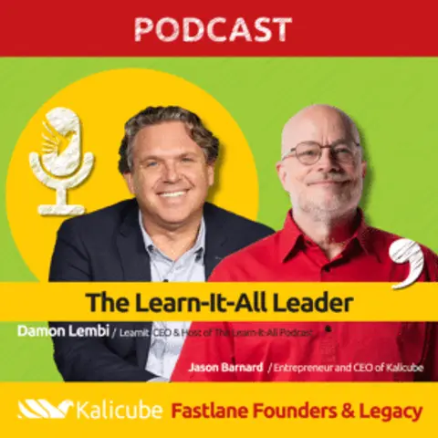 Damon Lembi with Jason Barnard on Fastlane Founders And Legacy. The Learn-It-All Leader