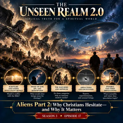 The Unseen Realm 2.0 | Aliens Part 2: Why Christians Hesitate—and Why It Matters