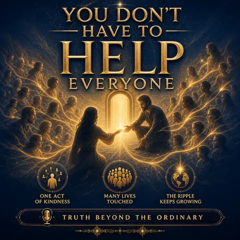 You Don’t Have To Help Everyone