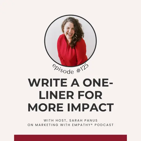 125. Write a One-Liner for More Impact
