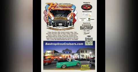 A Small Texas Town Hosts A Big Veterans Day Car Show