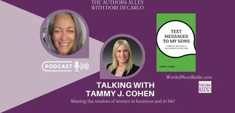 Tammy J. Cohen Joins Dori DeCarlo on The Authors Alley on WoMRadio