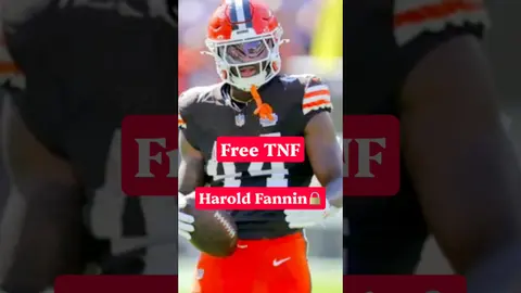 TNF Harold Fannin Jr. over 38.5 Recieving yards vs the Steelers
