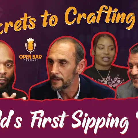 Secrets to Crafting the World's First Sipping Vodka ????| Open Bar Podcast
