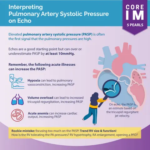 #102 Echo in Pulmonary Hypertension: 5 Pearls Segment
