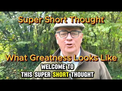 What Does Real Greatness Look Like? Jesus Walks Toward the Cross | Mark 10 | Super Short Thought