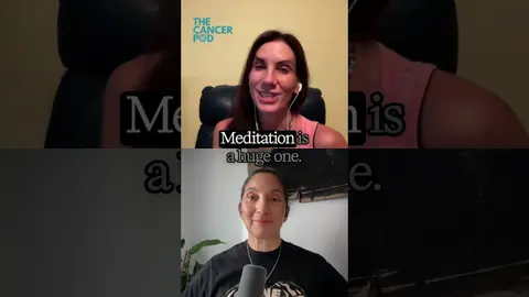 Meditation is a game changer #shorts #podcastinterview #ovariancancerawareness