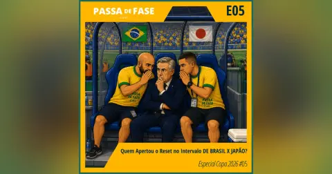 Quem Apertou o Reset no Intervalo DE BRASIL X JAPÃO? | Especial Copa #05