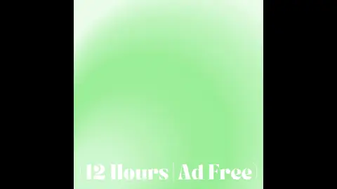 💚 Green Noise for Sleep and Stress Relief | Screen Fades to Black | Sleep Sound (12 Hours)