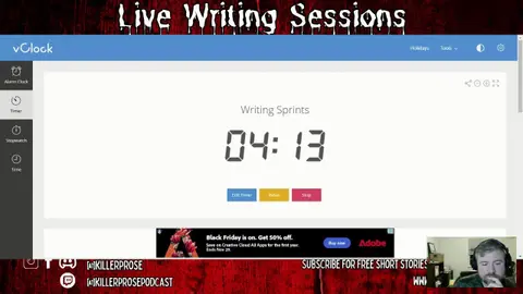 Live Writing Sprints