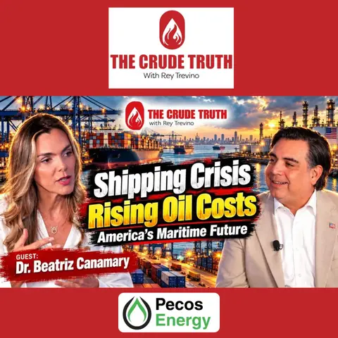 Shipping Crisis, Rising Oil Costs and America’s Maritime Future with Dr. Beatriz Canamary