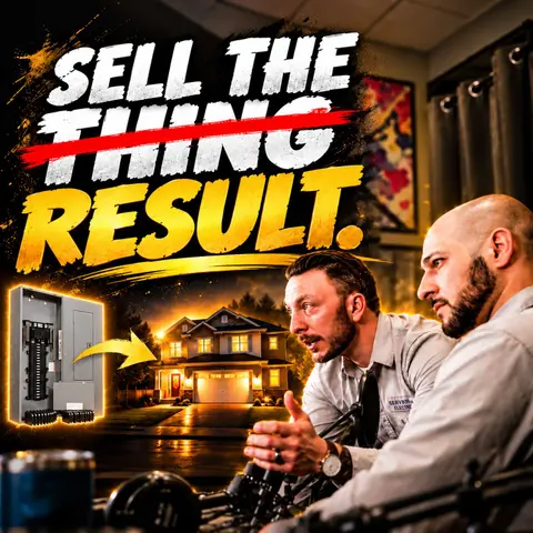 The Best Electricians Don’t Sell Products. They Sell Outcomes. | YT LIVE REPLAY