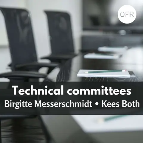 191 - Committee participation with Birgitte Messerschmidt and Kees Both