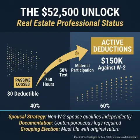 How to Qualify as an IRS Real Estate Professional: The Complete Documentation Strategy