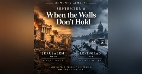 September 8 | Moments Almanac | Collapse