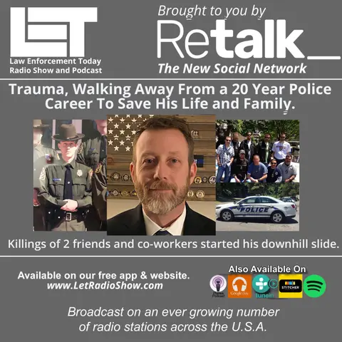 Walking Away From a Twenty Year Police Career, Trauma and Life After.