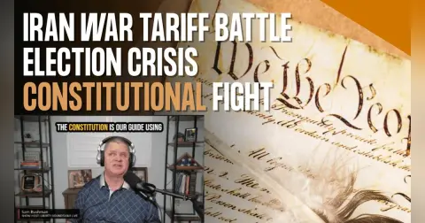 Iran War, Midterm Elections & Trump's Tariff Battle: Constitutional Analysis with Dr. Scott Bradley  3-14-26