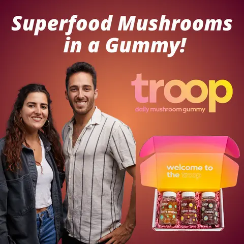 Troop - Superfood Mushrooms in a Gummie!