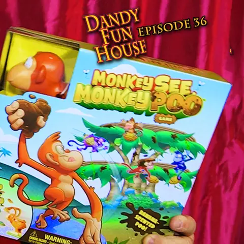 MONKEY SEE MONKEY POO Game Unboxing and Review – Dandy Fun House episode 36