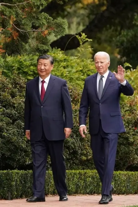 APEC 2023 Conference Day 5. Presidents Biden and Xi meet on the sidelines of the APEC Conference.