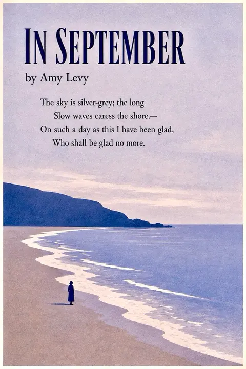 "In September" by Amy Levy