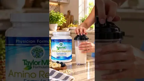 Shake up your morning with Amino Restore Vanilla!