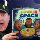 COWS IN SPACE Game Unboxing, Assembly and Review! – Dandy Fun House episode 57