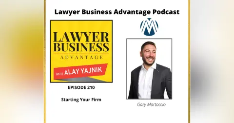 Starting Your Firm with Gary Martoccio
