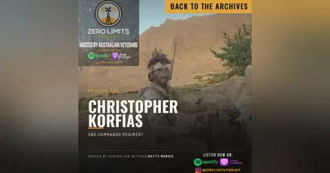 Back to the archives - Ep. 102 Christopher Korfias 2nd Commando Regiment