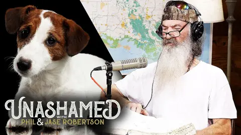 Ep 506 | Phil Meets His New Puppies & Jase Nails the Problem with Performance-Based Salvation