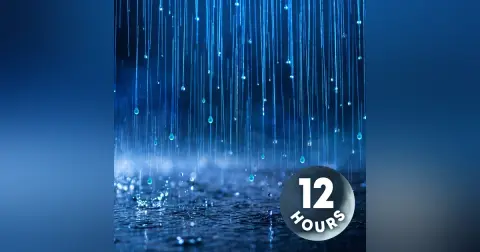 Rain for Tinnitus Sound Therapy & Sleep | 12 Hours