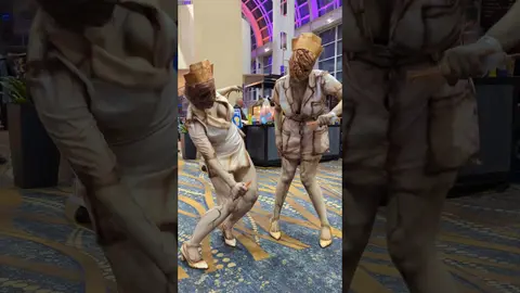 TWO Silent Hill nurses?! #silenthill #horrorgaming #cosplay