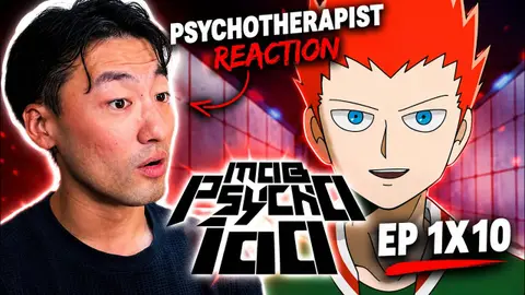 UPPER ECHELON?! | Therapist’s FIRST REACT to Mob Psycho 100 Episode 10