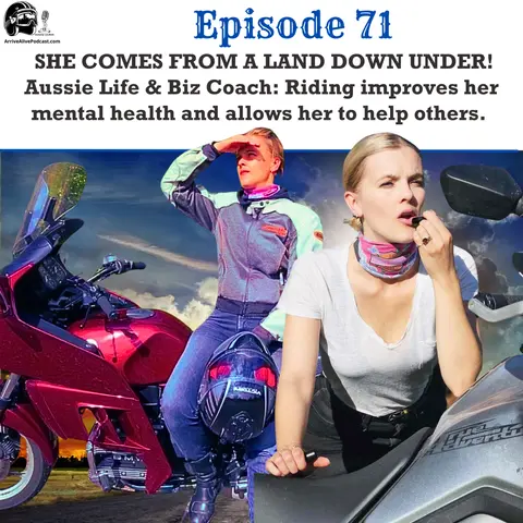 She Rides From A Land Down Under!