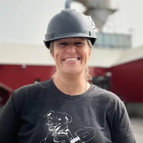 Close Up Radio Spotlights Septic System Expert Kim Turner of Turner Septic