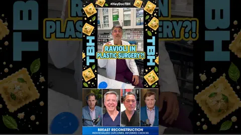 What does ravioli have to do with breast implants? 🫨🍝