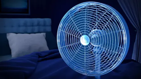Fan White Noise for Peaceful Nights & Sleep | 10-Hour Black Screen