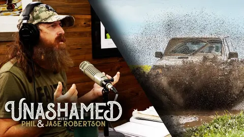 Ep 476 | Jase Faces Disaster in an Electric Vehicle & Phil Warns About Earthly Treasures