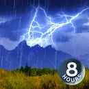 Relaxing Sounds of Rain & Thunderstorm 8 Hours I White Noise for Sleeping, Studying or Stress Relief