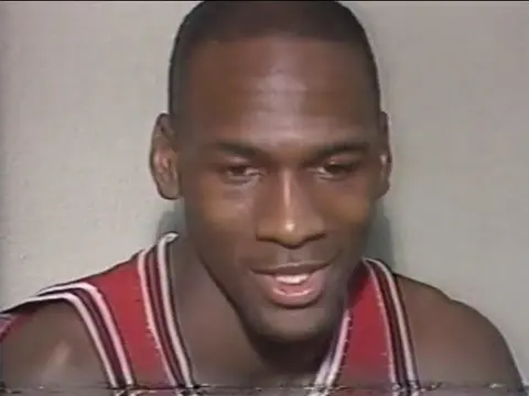 Michael Jordan [Chicago Bulls] feature (recorded at Sacramento) | 1987 NBA season