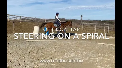 OTTB Training Diaries: Introducing Steering with a Spiral Exercise